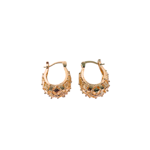 [50415] AROS DORADO INFLADO CON RELIEVE 25MM