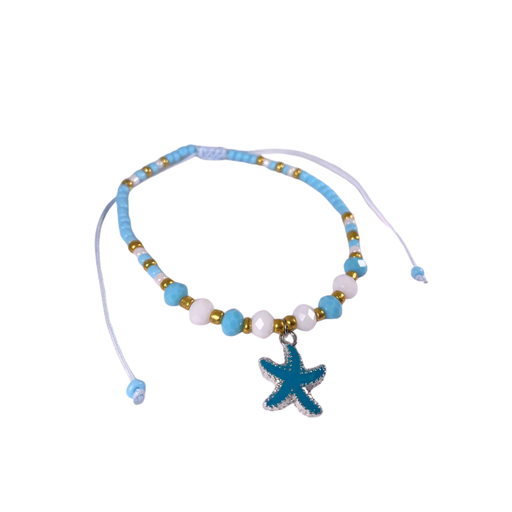 [50422] PULSERA DE HILO REGULABLE DIJE ESTRELLA