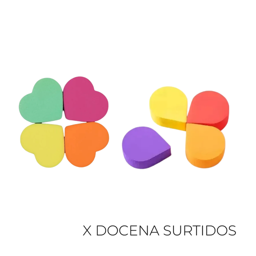 [45851D] ESPONJAS DIFUMINADORAS X12