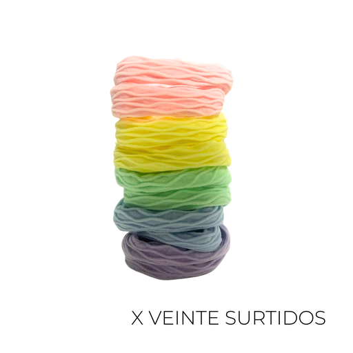 [45800D] COLERO CON RELIEVE PASTEL X20