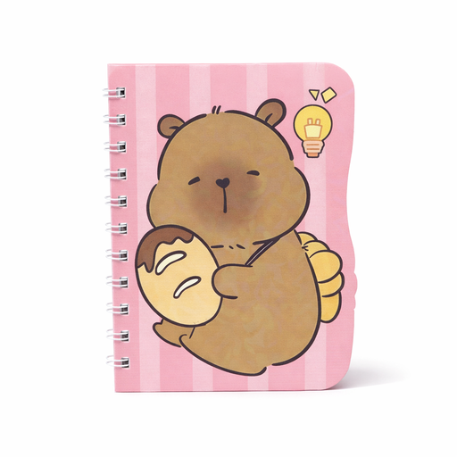CUADERNO FORMA CAPIBARA TRENDY