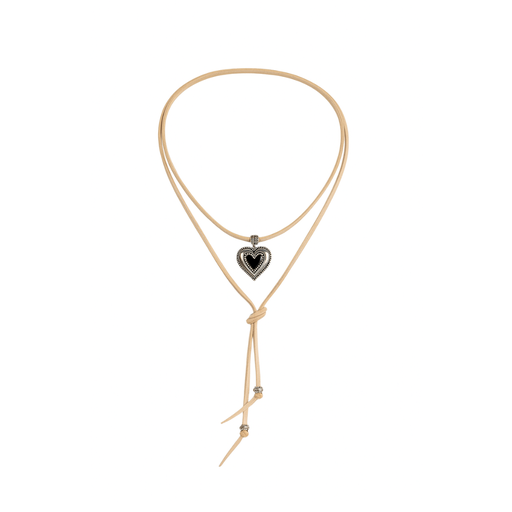 [50762] COLLAR CHOKER GAMUZA CON DIJE