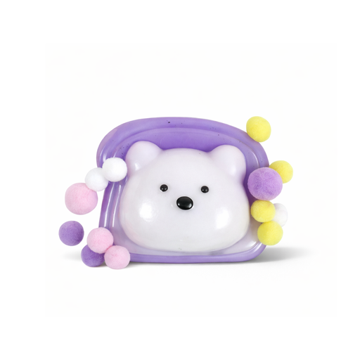 [51235] SQUISHY ANIMALES CON POMPONES