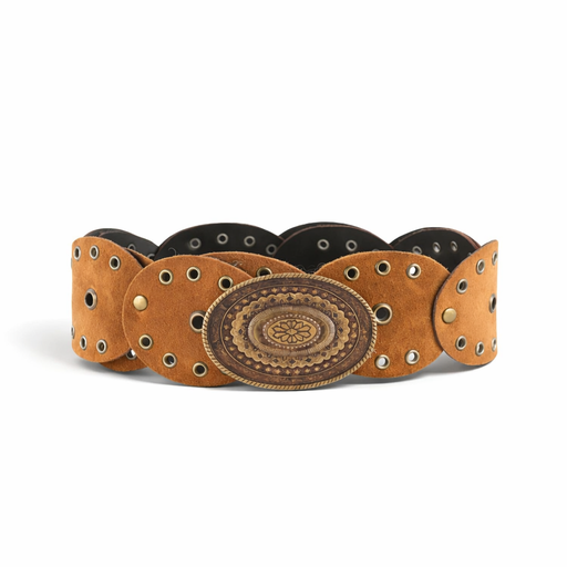 CINTO FAJA CON CHAPON OVALADO