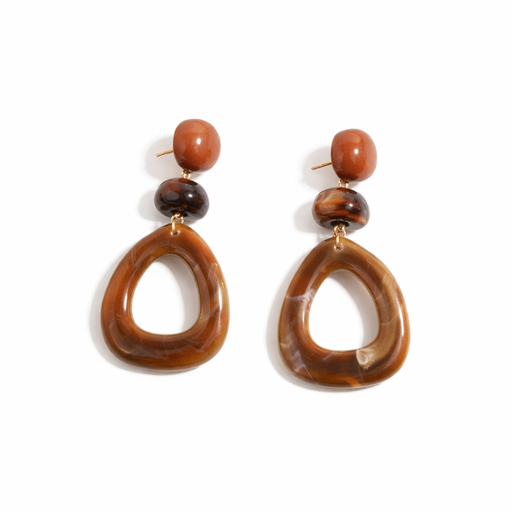 [51569] AROS COLGANTE ANCHO MARMOLADO