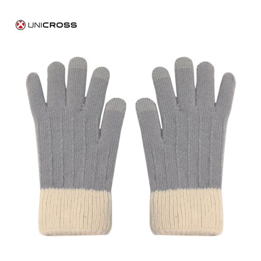 GUANTES LANA BICOLOR UNICROSS