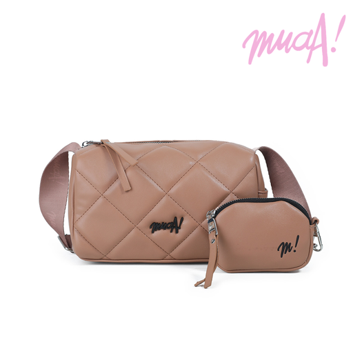 CARTERA CON RELIEVE + POUCH MUAA