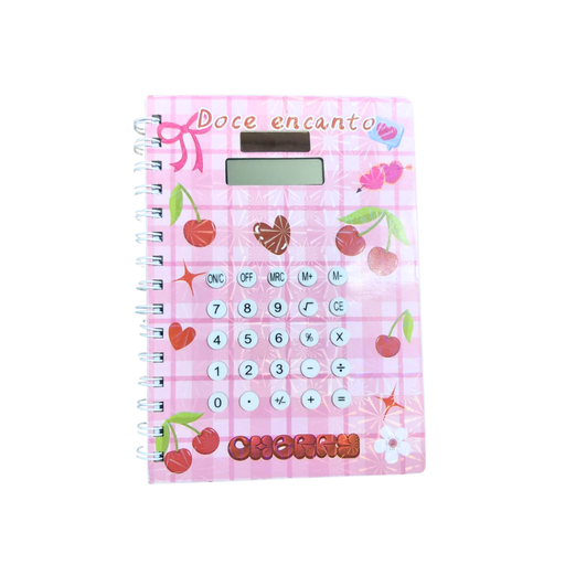 [52198] CUADERNO ESTAMPADO CON CALCULADORA