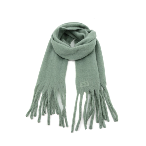 BUFANDA NUBE CON FLECOS TRENDY