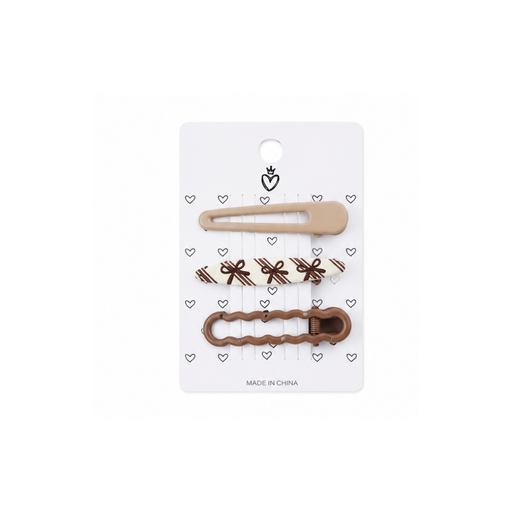 [52629] SET HEBILLAS X3 ESTAMPADAS