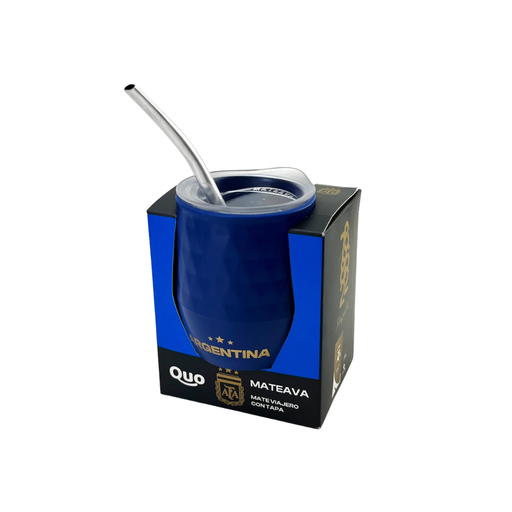 [52792] MATE TERMICO COLOR LISO APLIQUE AFA