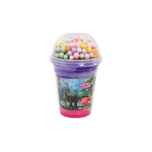 [52813] SLIME 3 COLORES CON CRUCHY Y DINO