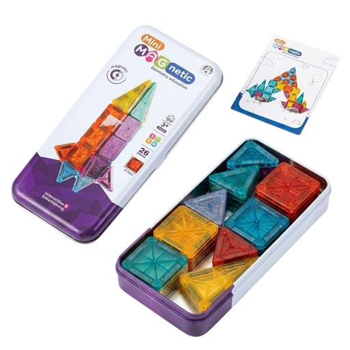 [52944] BLOQUES MAGNÉTICOS MINI GEOMETRY x26