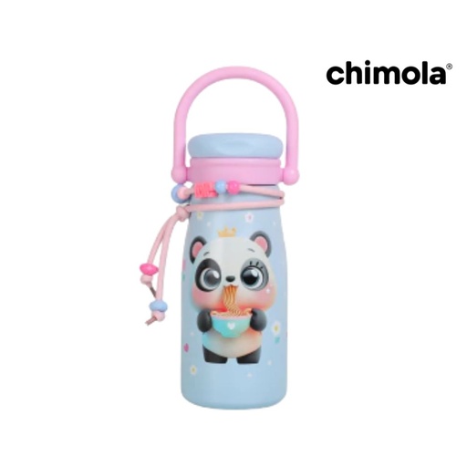 [53141] BOTELLA INFANTIL 600ML CON CHARMS COLGANTES CHIMOLA