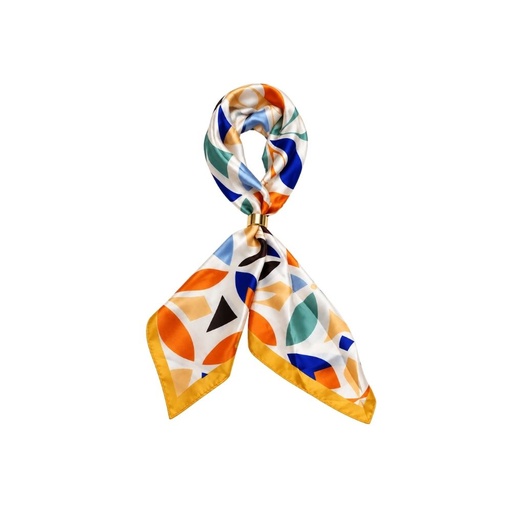 [53584] PAÑUELO DE CUELLO DISEÑO GEOMETRICO