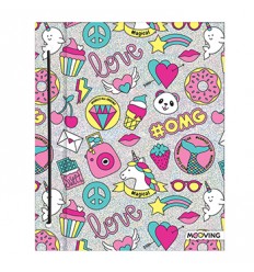 [21959] CARPETA NRO 3 CON CORDON KAWAII